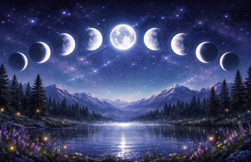 Calendrier lunaire 2026 : pleines lunes et nouvelles lunes